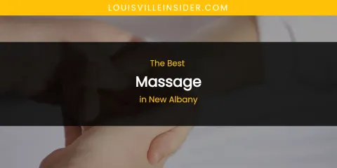 New Albany's Best Massage