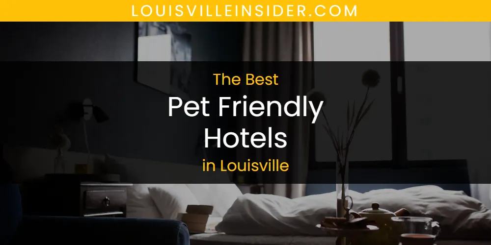 2026 Guide to Best Pet Friendly Hotels in Louisville